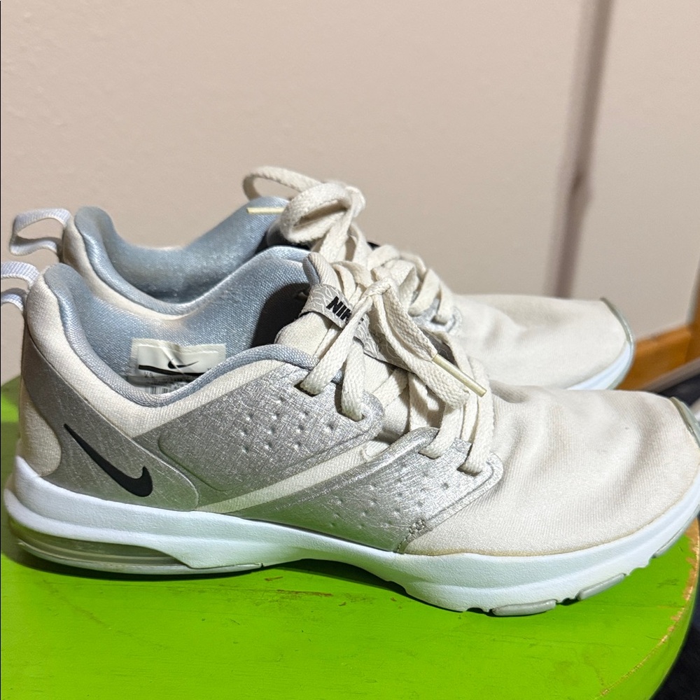 Nike Cream and White Running‎ Shoes